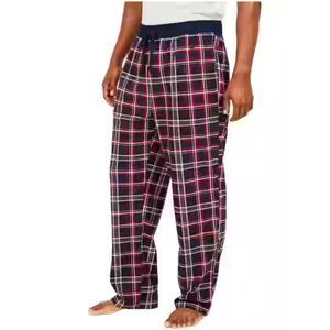 Nautica Men’s Red Blue Plaid Lounge Pants Size M
